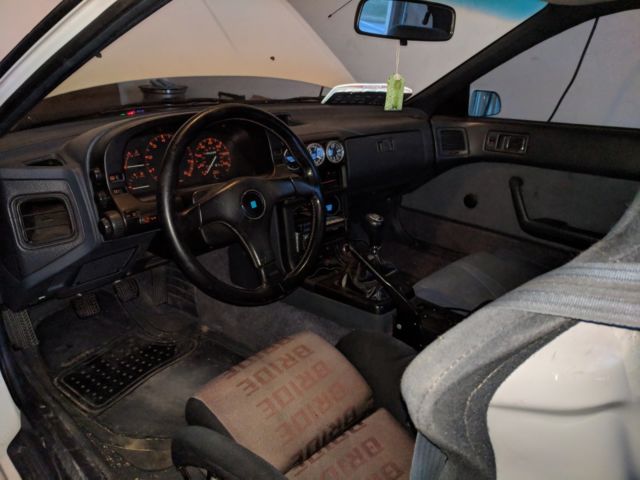 1988 White Mazda RX-7 Coupe