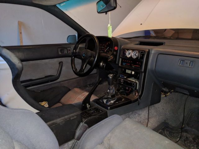 1988 White Mazda RX-7 Coupe