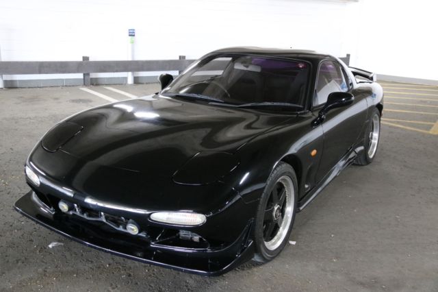 1992 Black Mazda RX-7 Coupe