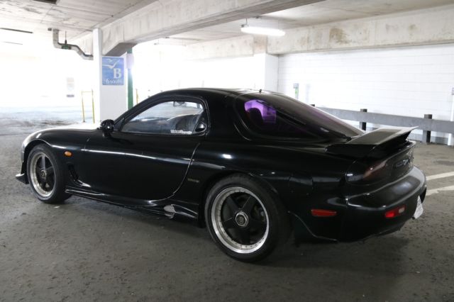 1992 Black Mazda RX-7 Coupe