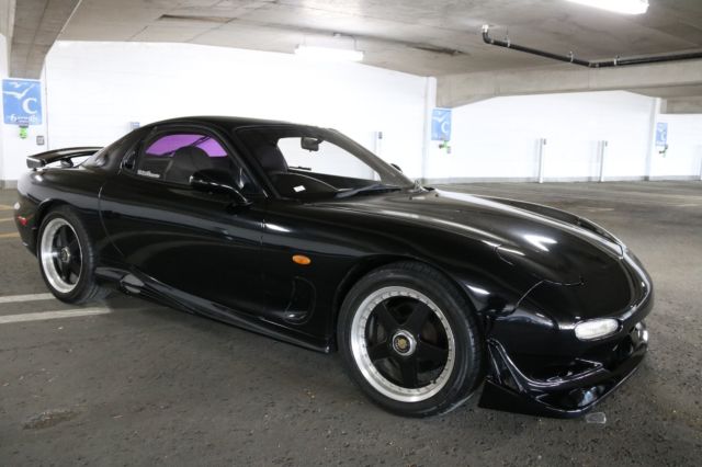 1992 Black Mazda RX-7 Coupe