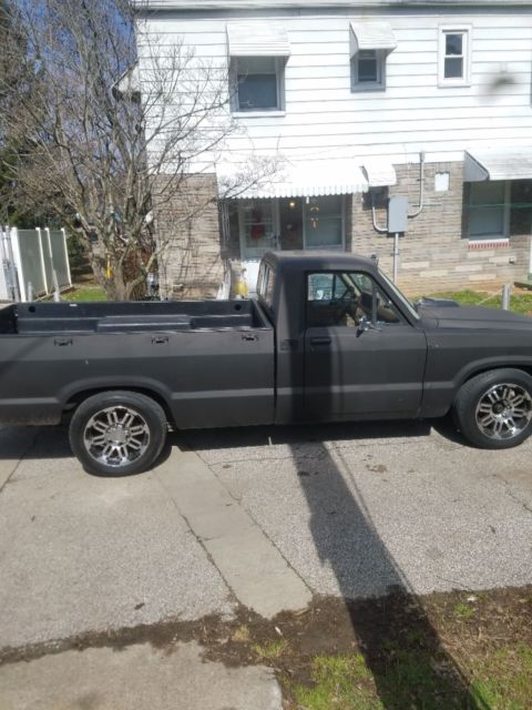 1984 Black Mazda B-Series Pickups Standard Cab Pickup