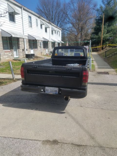 1984 Black Mazda B-Series Pickups Standard Cab Pickup