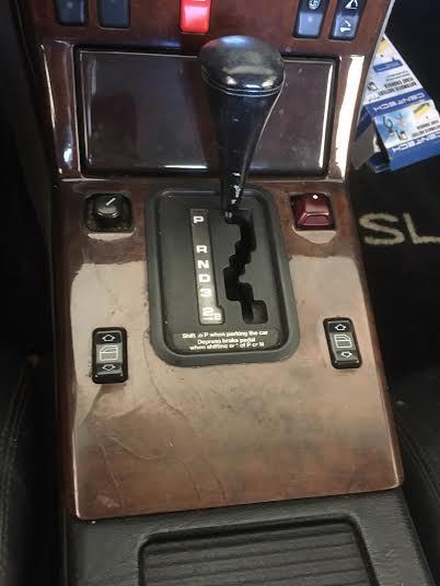 1994 Black/Grey lower panels Mercedes-Benz 500-Series Convertible w hardtop