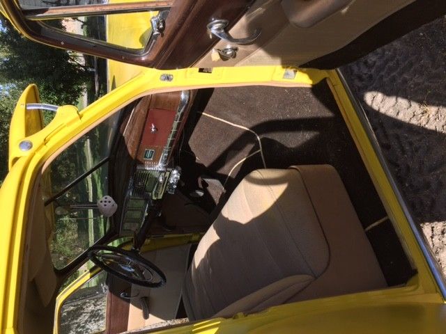 1950 Yellow Dodge Meadowbrook Sedan