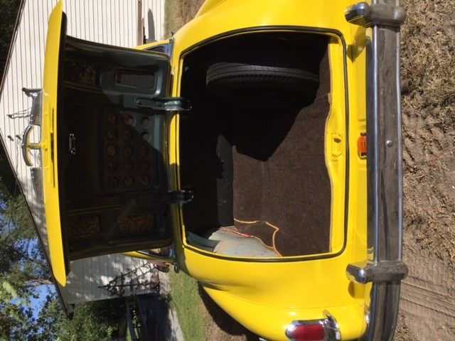 1950 Yellow Dodge Meadowbrook Sedan
