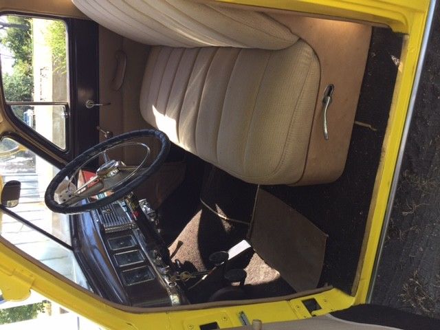 1950 Yellow Dodge Meadowbrook Sedan