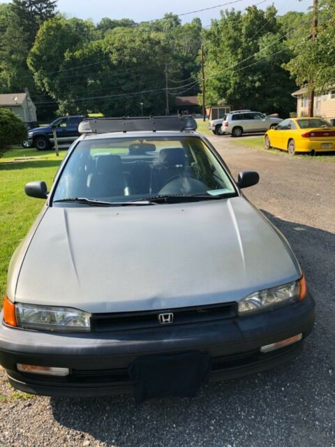 1991 Silver Honda Accord Sedan