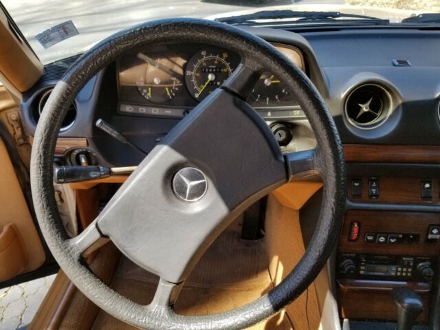 1981 Tan Mercedes-Benz 300-Series Sedan