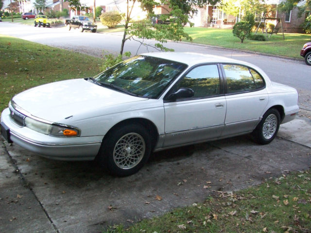 1994 White Chrysler New Yorker Sedan