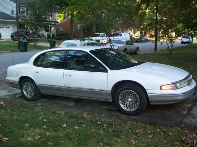 1994 White Chrysler New Yorker Sedan
