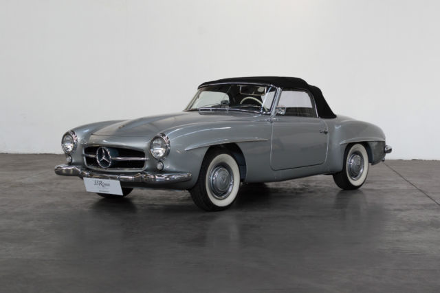 1955 Silver Mercedes-Benz 190-Series Convertible