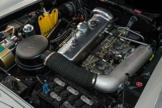 1955 Silver Mercedes-Benz 190-Series Convertible
