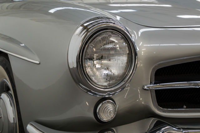 1955 Silver Mercedes-Benz 190-Series Convertible
