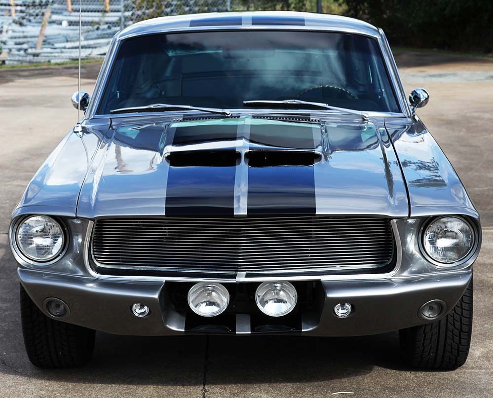 1967 SILVER PEWTER Ford Mustang Fastback