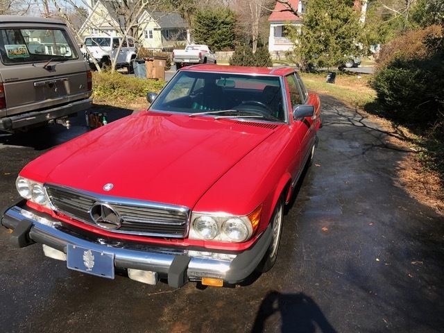 1986 Mercedes-Benz SL-Class Convertible