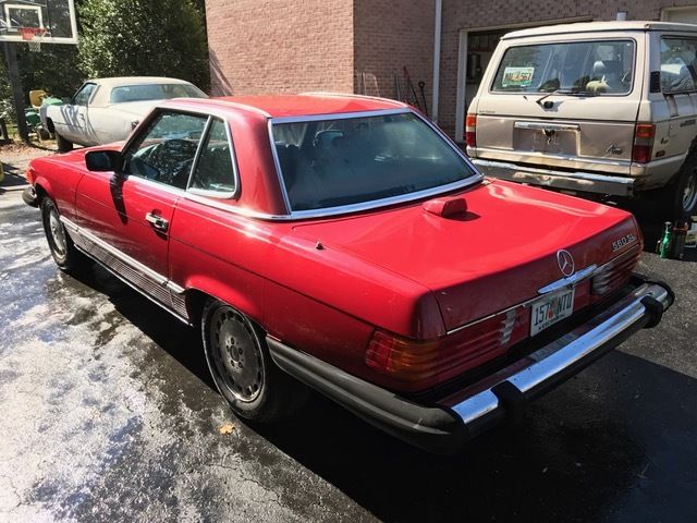 1986 Mercedes-Benz SL-Class Convertible