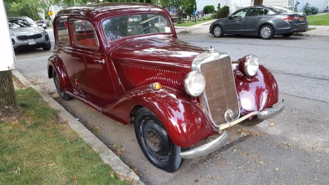 1951 Burgundy Mercedes-Benz Other