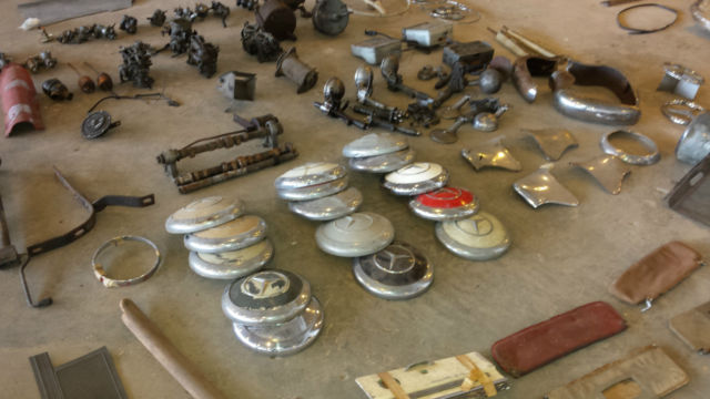 1956 Red Mercedes-Benz 190-Series