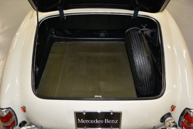 1961 White Mercedes-Benz 190-Series Convertible