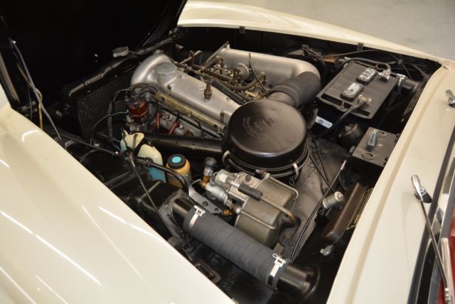 1961 White Mercedes-Benz 190-Series Convertible