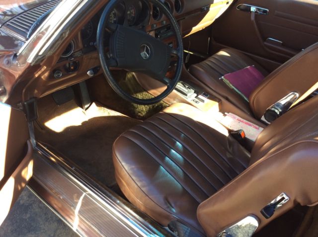1979 Brown Mercedes-Benz SL-Class Convertible