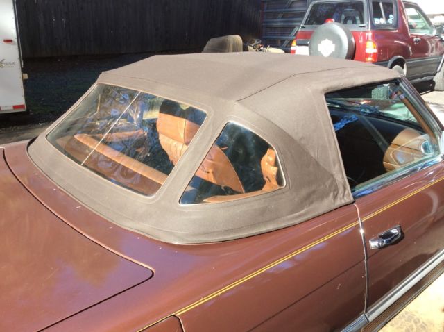 1979 Brown Mercedes-Benz SL-Class Convertible