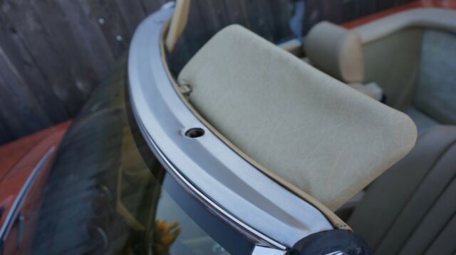 1980 Inca Red Mercedes-Benz SL-Class Convertible