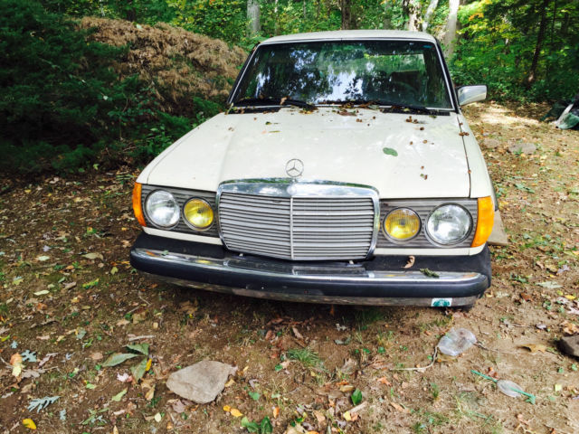 1982 creme Mercedes-Benz 300-Series