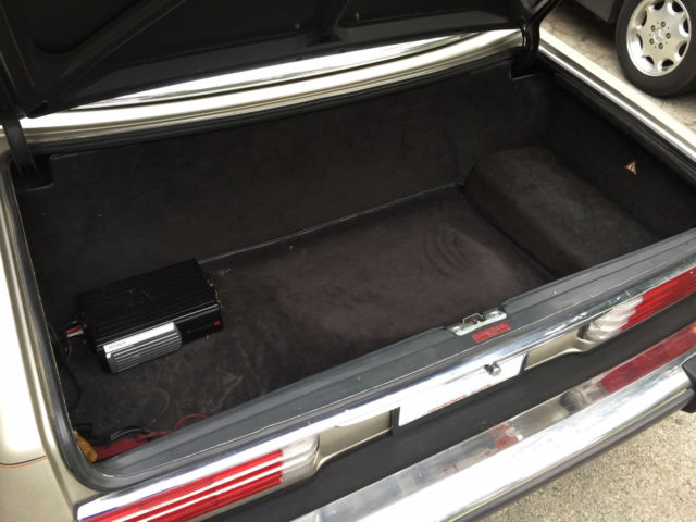 1987 champagne Mercedes-Benz SL-Class Convertible