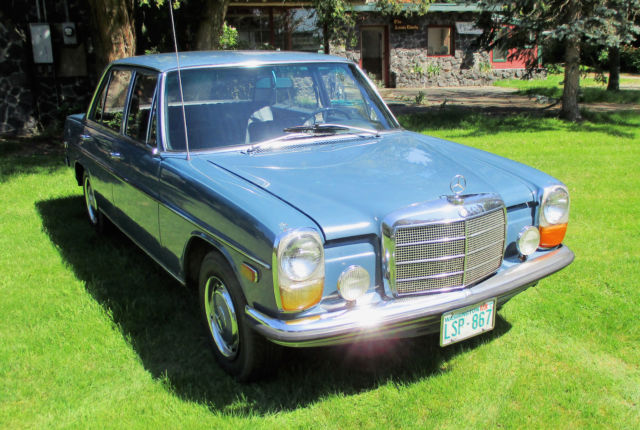 1968 Blue Mercedes-Benz 200-Series W 115