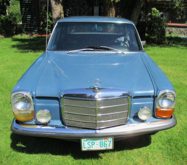 1968 Blue Mercedes-Benz 200-Series W 115