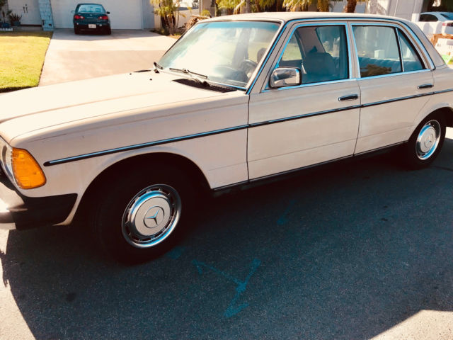 1982 Tan Mercedes-Benz 200-Series Sedan 4 Door