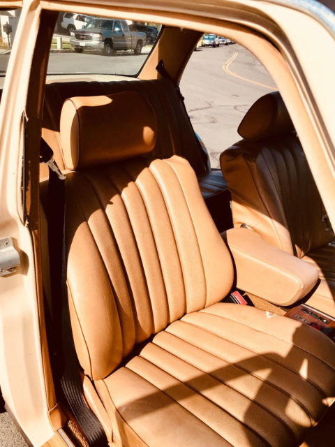 1982 Tan Mercedes-Benz 200-Series Sedan 4 Door