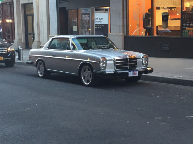 1974 Silver Mercedes-Benz 200-Series Coupe