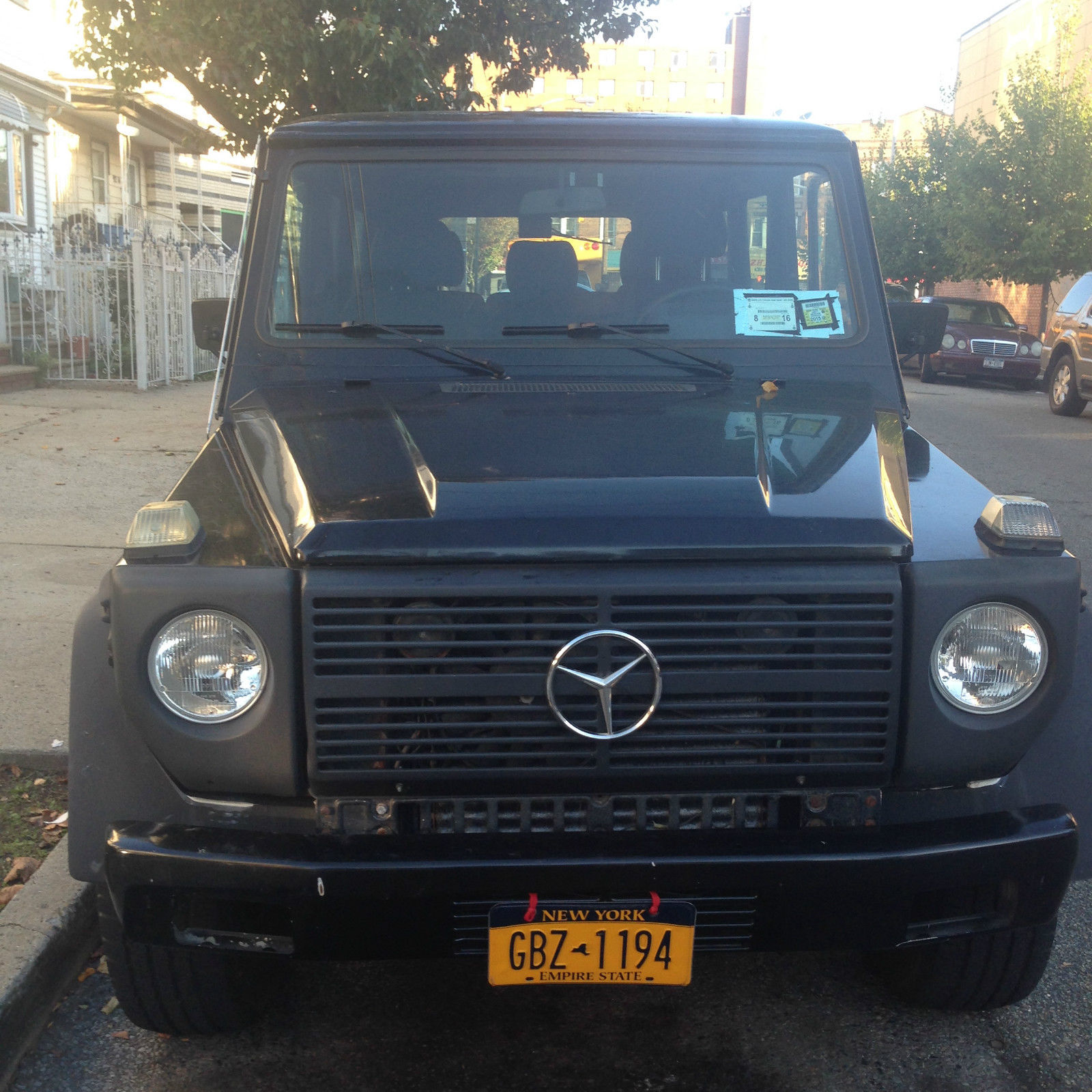 1986 Black Mercedes-Benz G-Class Wagon