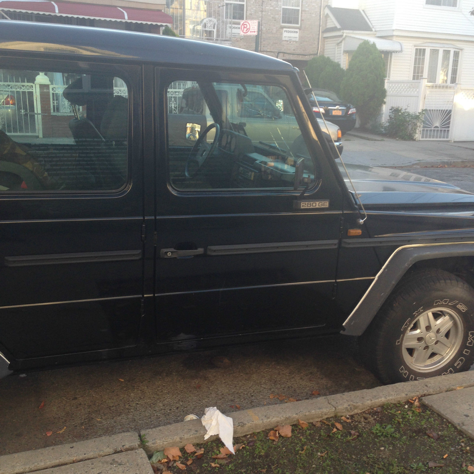 1986 Black Mercedes-Benz G-Class Wagon