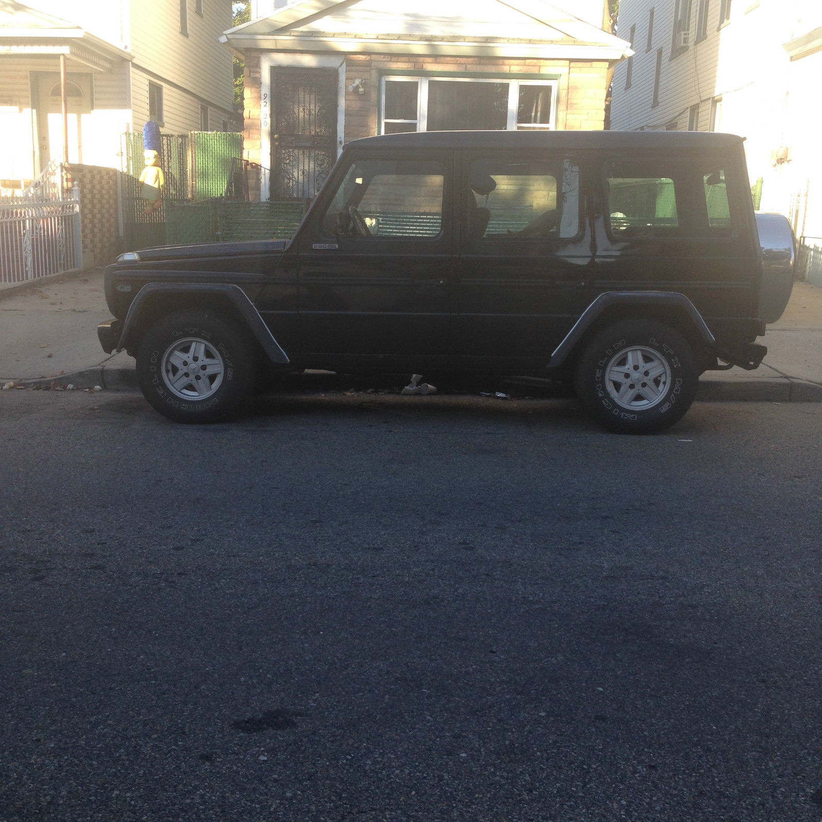 1986 Black Mercedes-Benz G-Class Wagon