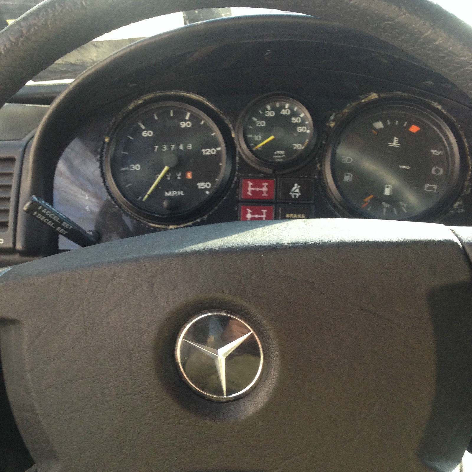 1986 Black Mercedes-Benz G-Class Wagon