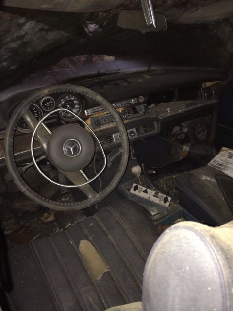 1970 Blue Mercedes-Benz 200-Series