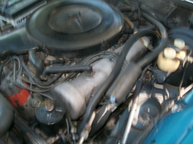 1972 blue Mercedes-Benz 200-Series