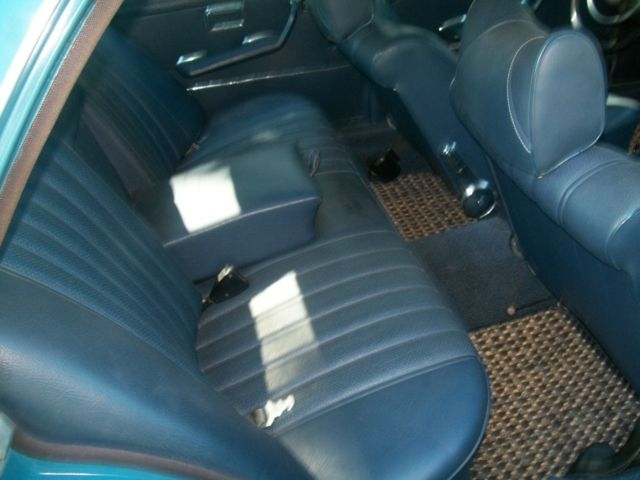 1972 blue Mercedes-Benz 200-Series