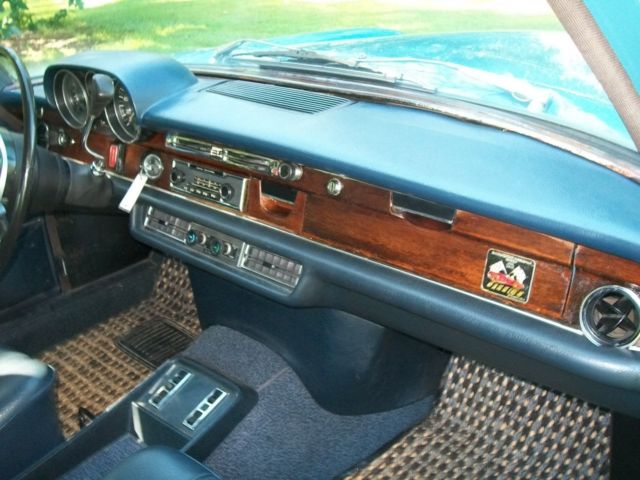 1972 blue Mercedes-Benz 200-Series