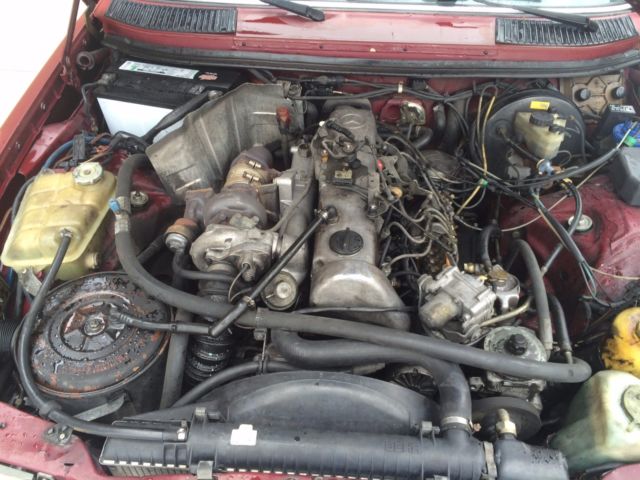 1985 Burgundy Mercedes-Benz 300-Series Wagon