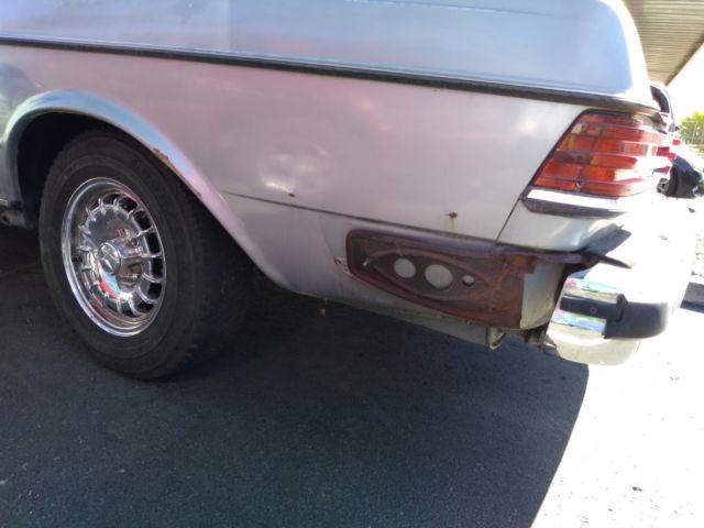 1982 Silver Mercedes-Benz 300-Series Coupe