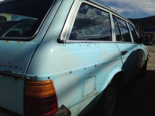 1979 Blue Mercedes-Benz 300-Series Wagon