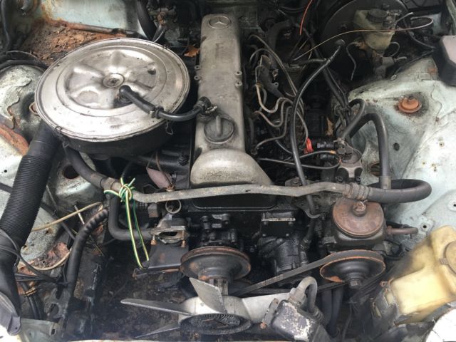 1979 Blue Mercedes-Benz 300-Series Wagon