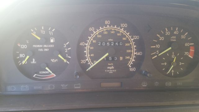 1988 Brown Mercedes-Benz 300-Series Sedan