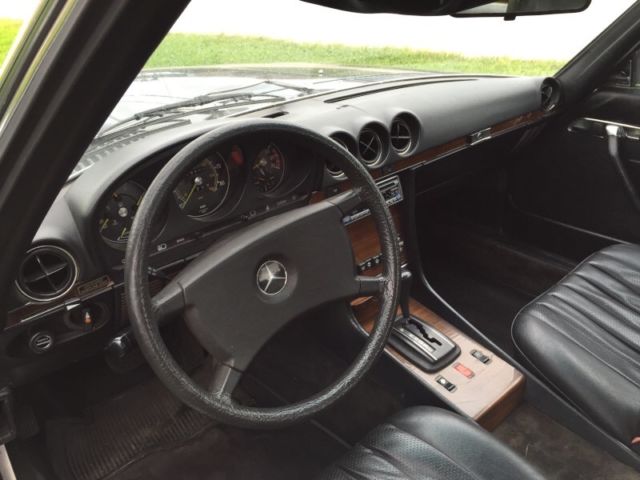 1985 Black Diamond Mercedes-Benz SL-Class Convertible