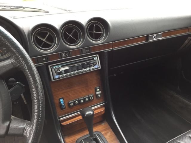 1985 Black Diamond Mercedes-Benz SL-Class Convertible